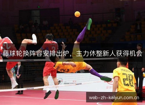 藤球轮换阵容安排出炉，主力休整新人获得机会